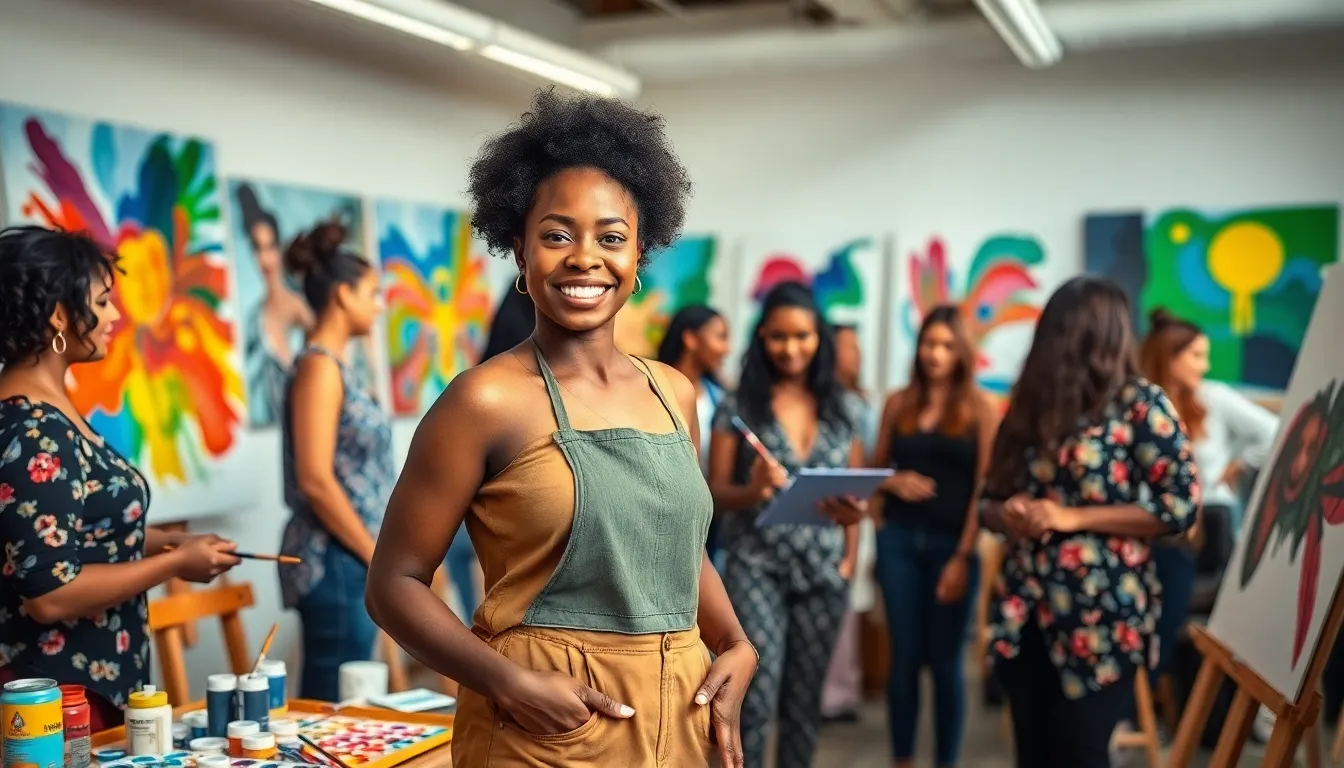 women painters